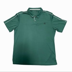 Adidas Climacool Polo Shirt Men's Size XL Green